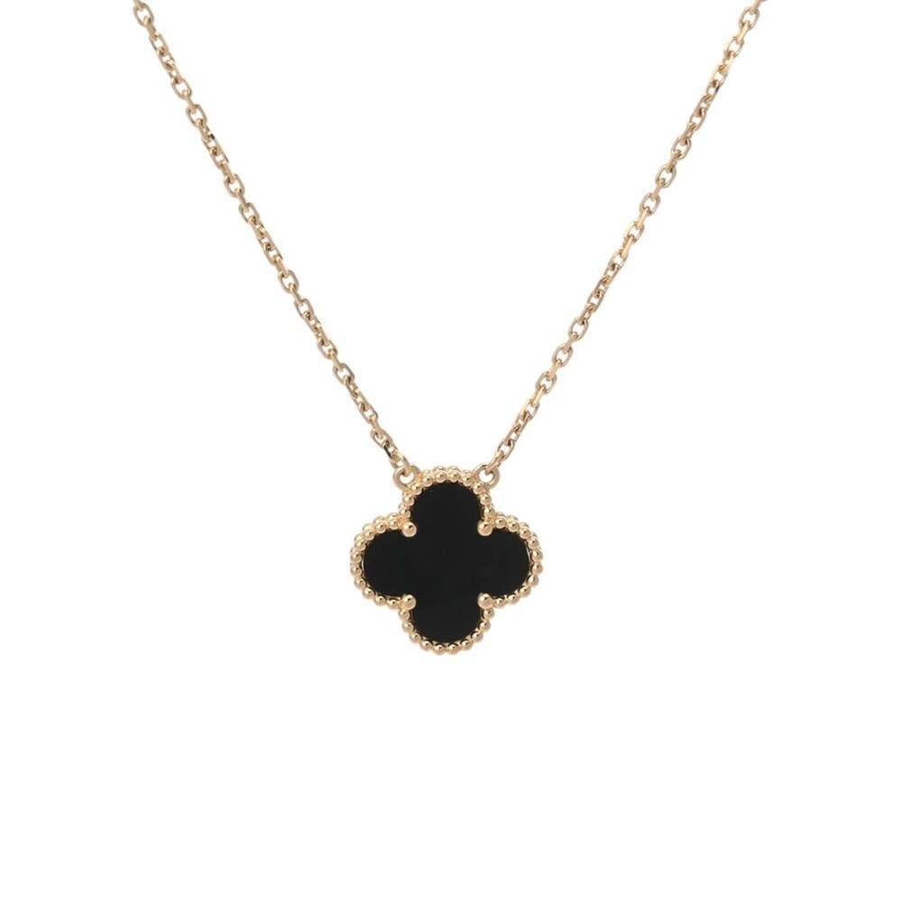 VAN CLEEF & ARPELS Alhambra Necklace VCARPMOP00 Women's 18K Yellow Gold YG A ... - Picture 2 of 11
